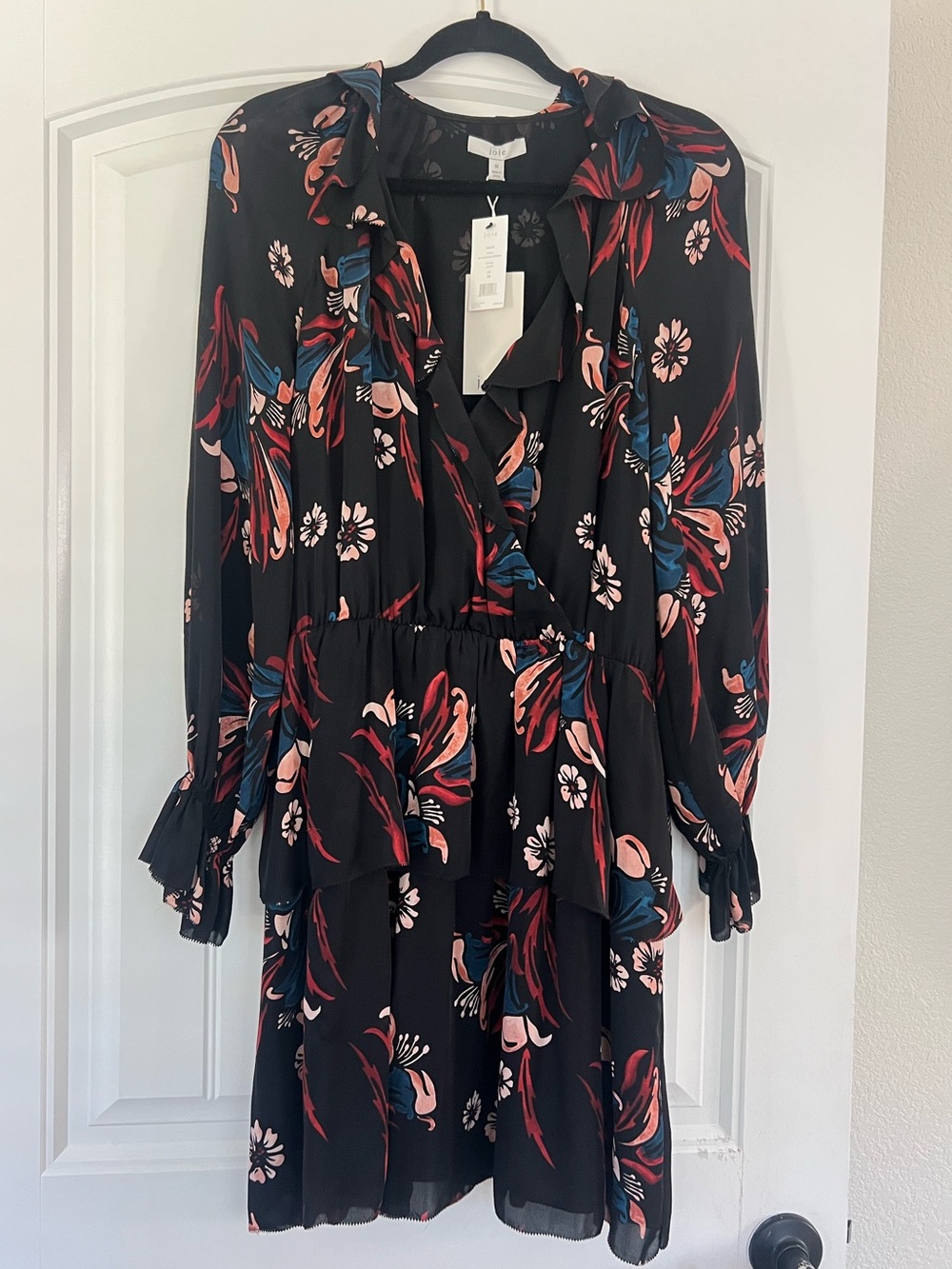 joie Dress Nour color: Caviar size M NWT